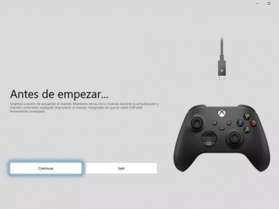 Control Xbox: actualiza el firmware para usar en tu PC