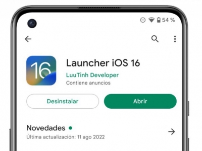 Launcher IOS 16: Tu Android con la apariencia de un IPhone